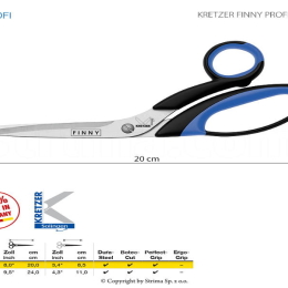 Nożyczki krawieckie Kretzer - 20 cm