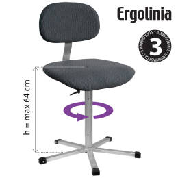 Krzesło obrotowe Ergolinia 10002