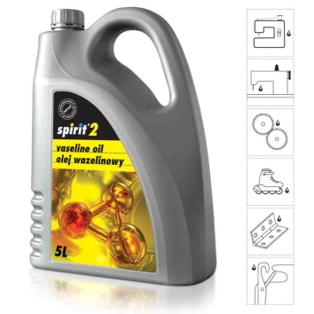 SPIRIT 2 - Olej wazelinowy do maszyn szwalniczych - 5 litrów