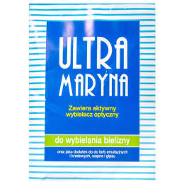 Ultramaryna - wybielacz do bielizny i firanek 20g