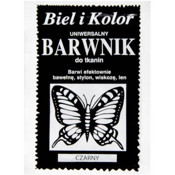 Barwnik do tkanin Biel i Kolor