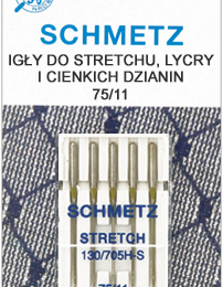 Igły Schmetz do stretchu i elastycznych dzianin - 5 szt.