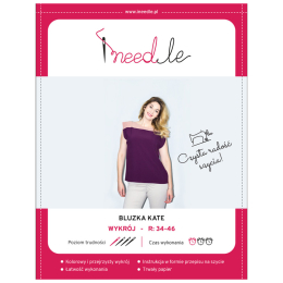 Wykrój do szycia bluzki Bluzka Kate I Needle