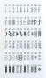 Tabela ściegów - Janome DXL603