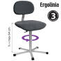 Krzesło obrotowe Ergolinia 10002