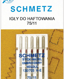 Igły Schmetz do haftowania - 5 szt.